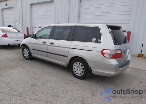 2007 Honda Odyssey Lx from USA, damaged, VIN 5FNRL38247B008541